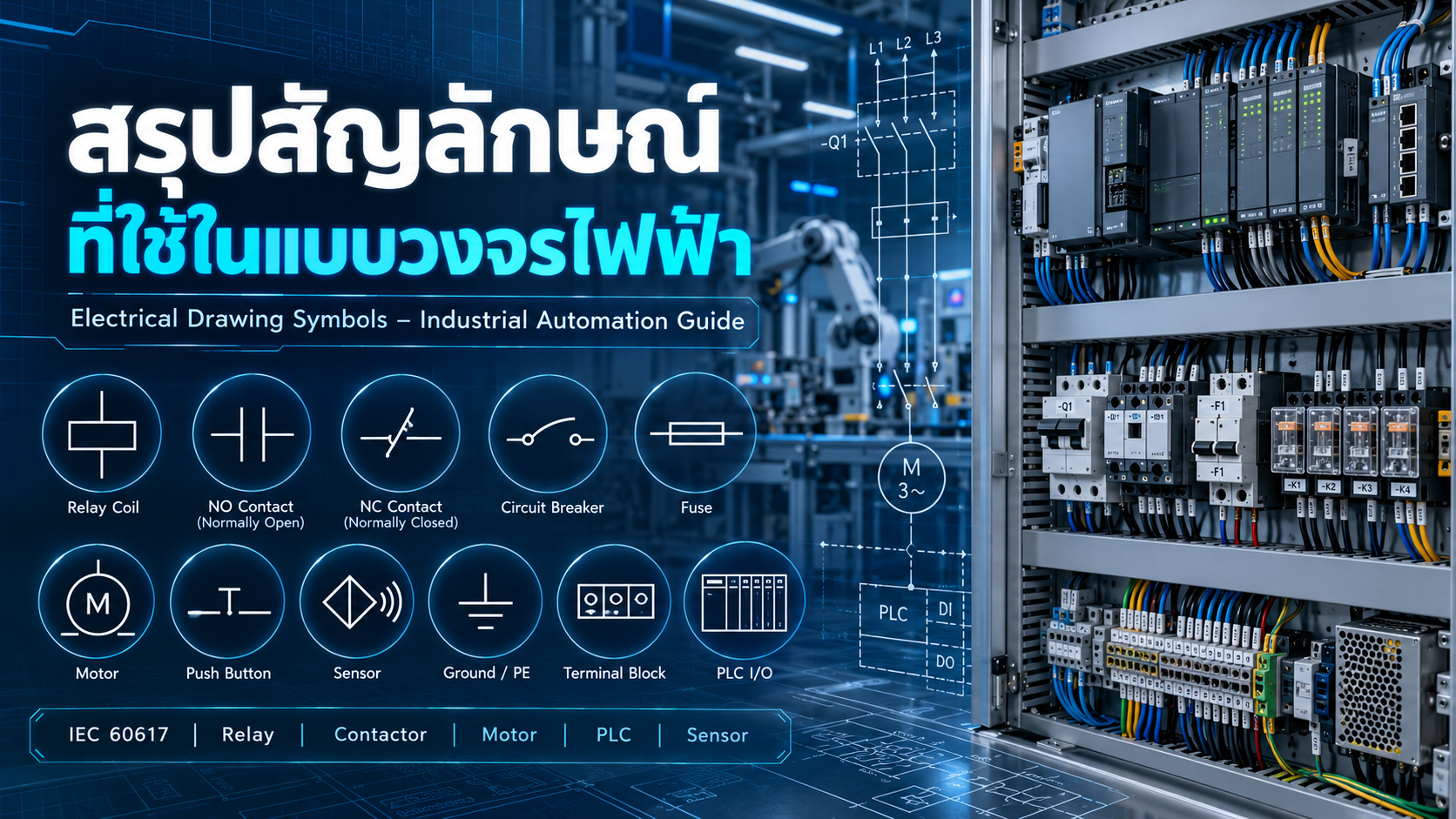 Electrical Drawing Symbols: A Complete Guide for Industrial Control Circuits