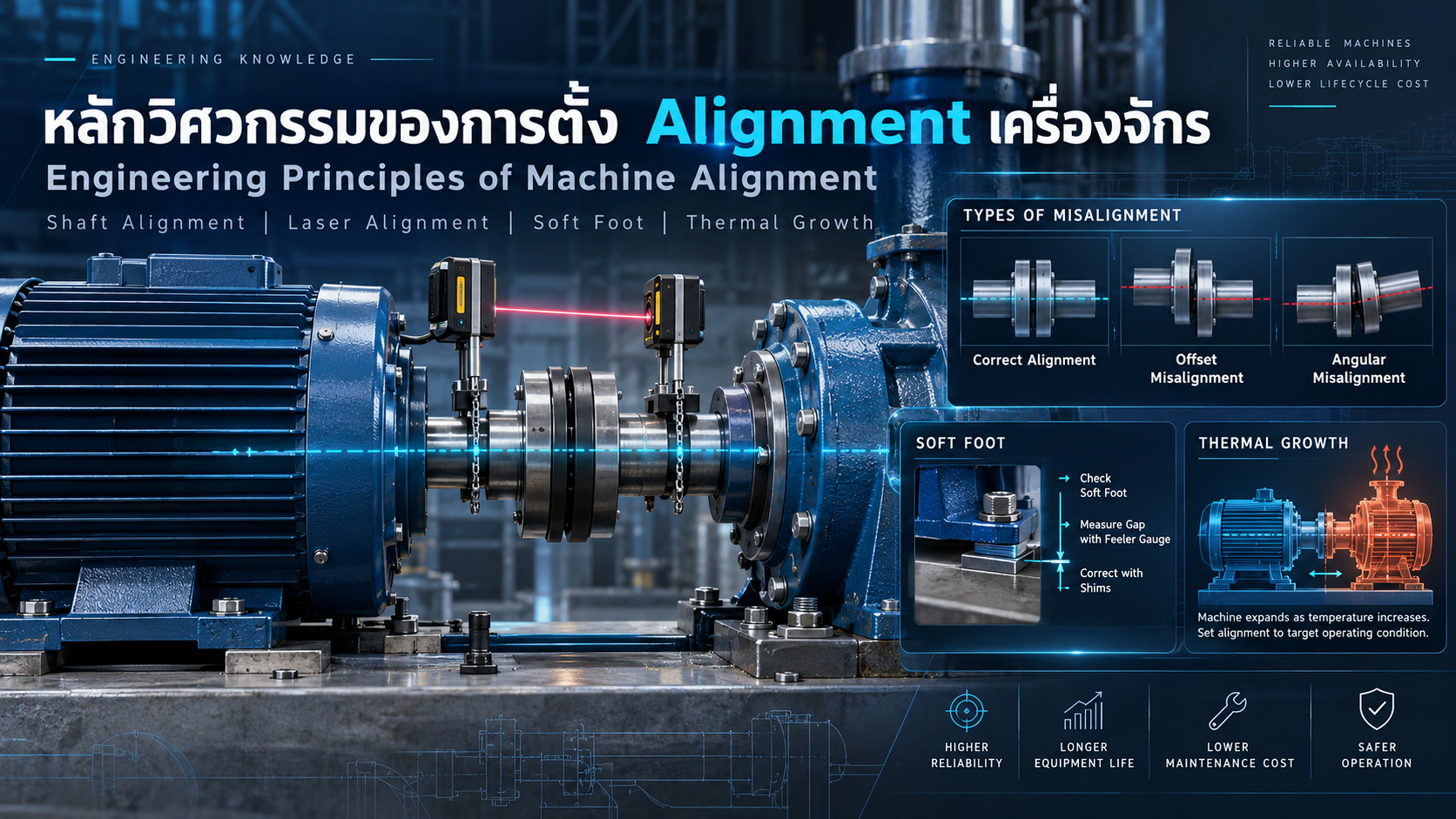 Engineering Principles of Machine Alignment: Methods and Best Practices