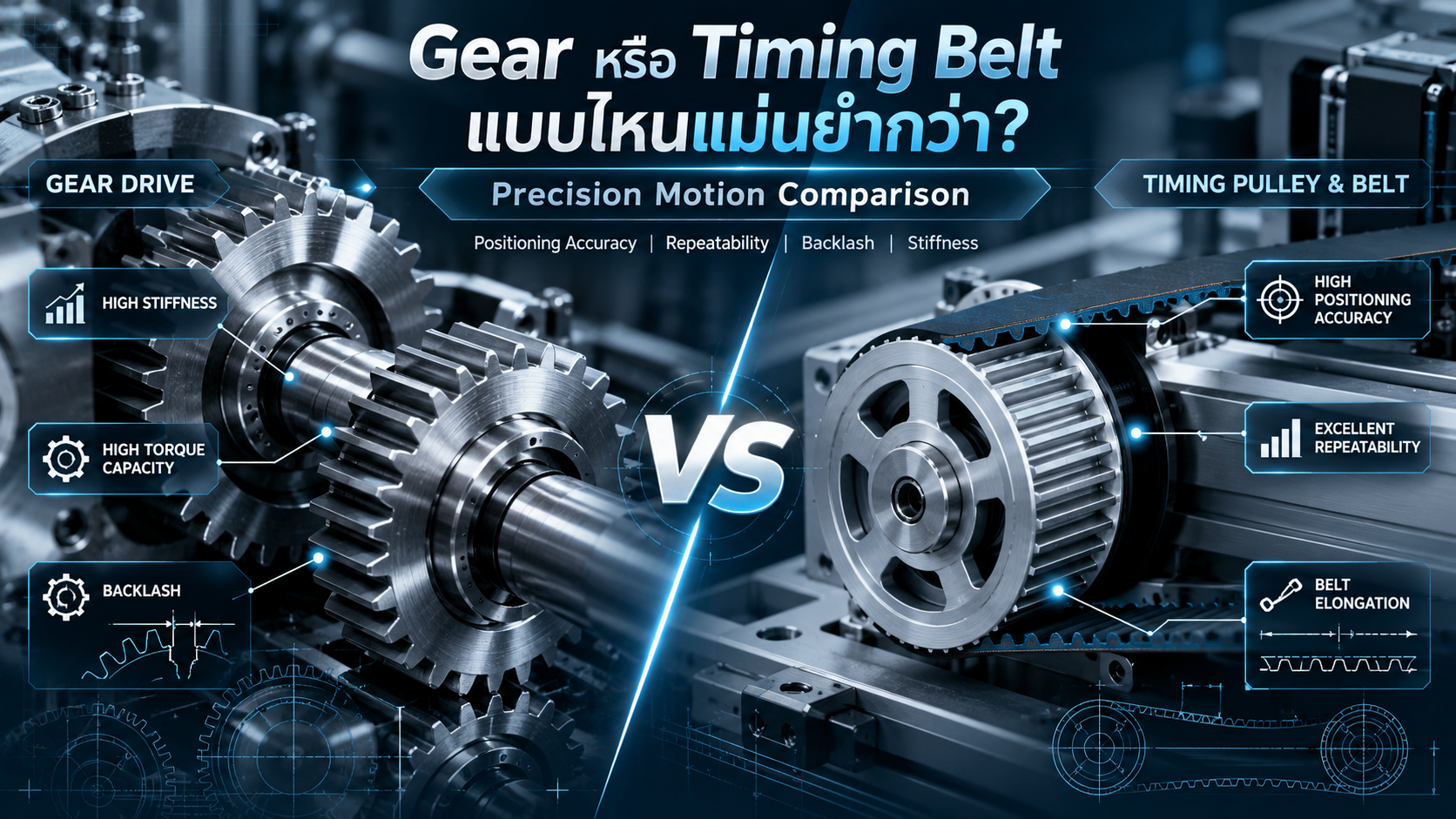 Gear vs. Timing Belt: Which Is Better for Precision Machinery?